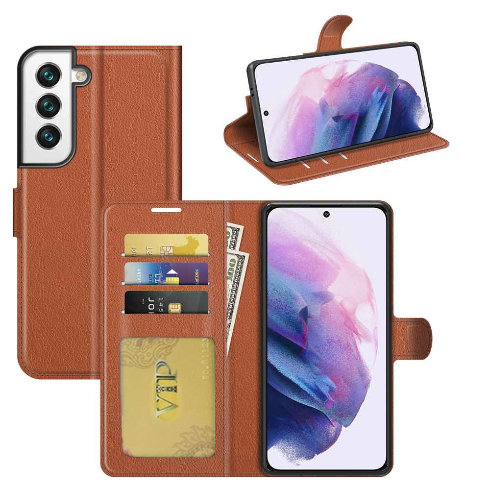 Étui portefeuille folio en cuir pour Samsung Galaxy S22 Plus Étui portefeuille folio en cuir pour Samsung Galaxy S22 Plus